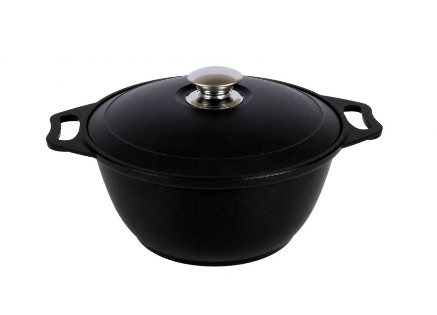 2L Cast Aluminum Pot with Non-Stick Coating - Kukmara Tradition Line
