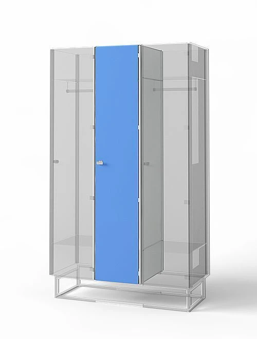 Wardrobe Cabinet for Locker Rooms - SGS-1