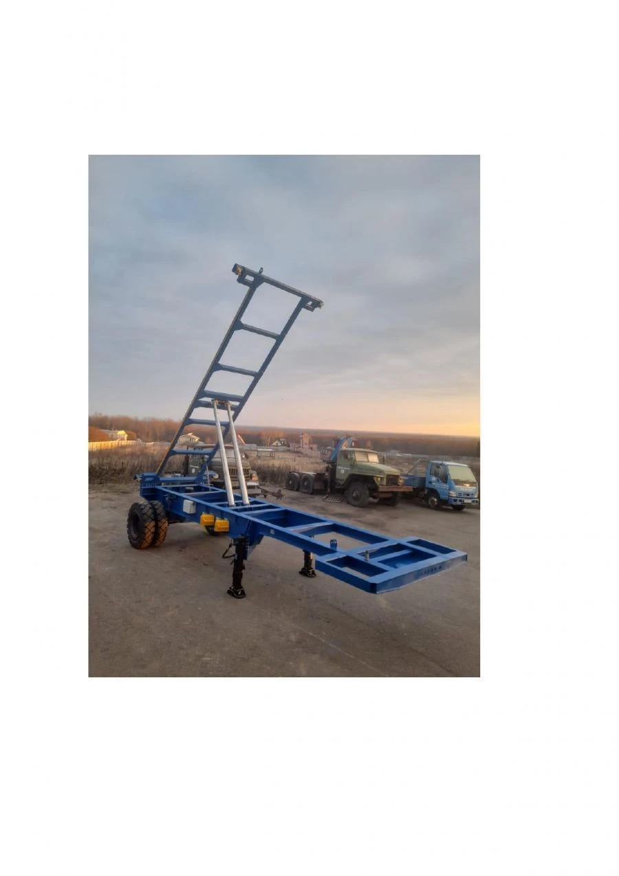 Electric Hydraulic Tipper Trailer PKO-32.20 for Timber Transport