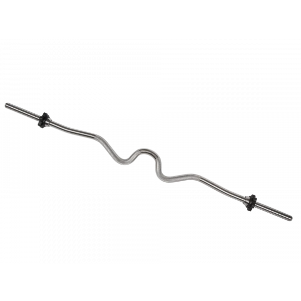 Curved Barbell Shaft with 50mm Sleeves