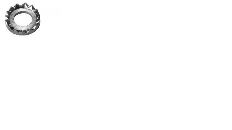 Large Tooth Washer for Orthopedic Fixation