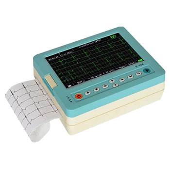 Portable Multi-Channel Electrocardiograph E-104 with Automatic Mode