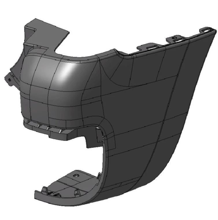Right Bumper Side Panel for M1 and N1 Vehicles 1681425681