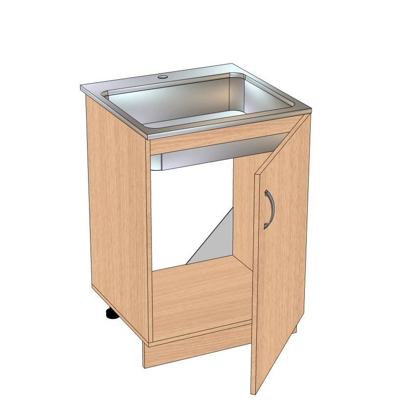 Kitchen Cabinet with Sink 1-Door TM-1