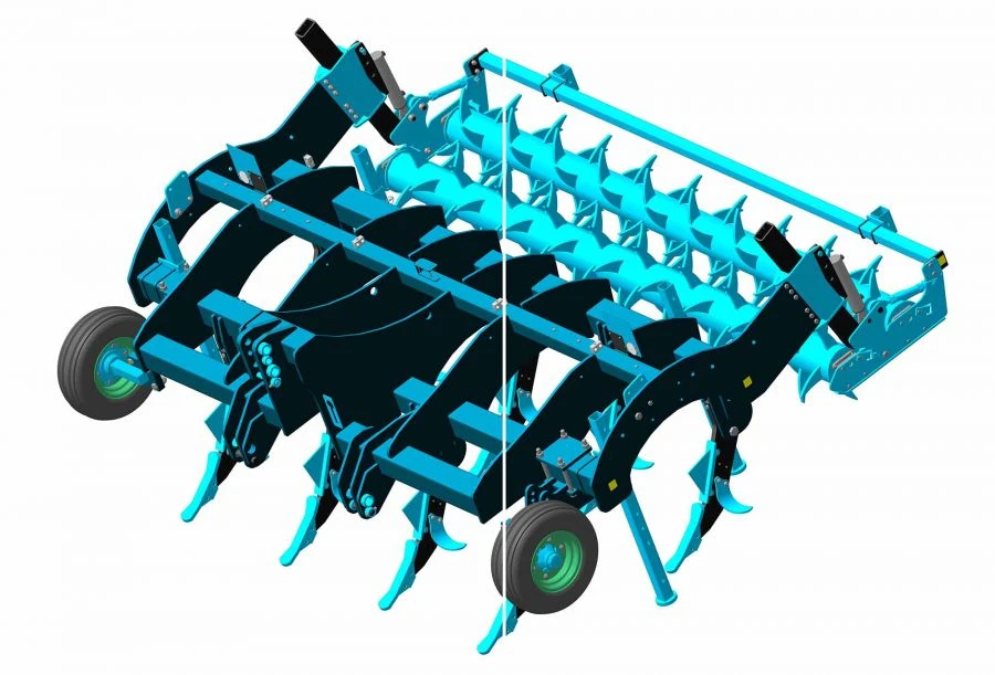 No-Till Deep Tiller Seeder Model ЩГН-4