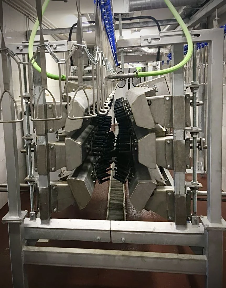 Feather Plucking Machine with 24 Stainless Steel Discs