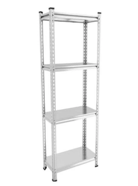 Beamy Simple 100 Shelf Rack - Galvanized, Model STBS30/60/180/4Zn