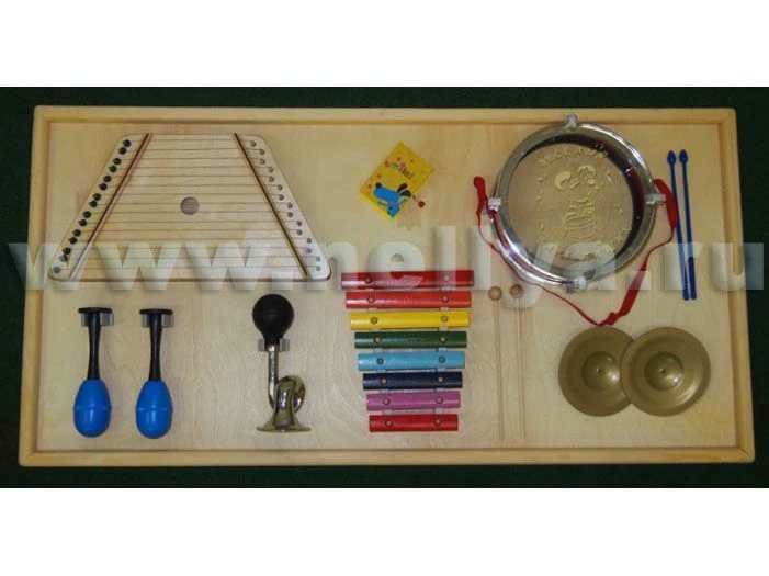 Tactile Panel with Musical Instruments "Nellya" - Customizable