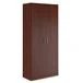 Davos Wardrobe, MDF, and Glass with Folding Hanger
