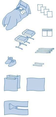 Sterile Disposable Surgical Linen Set "ZDRAVMEDTECH" TU 9398-003-38957094-2005