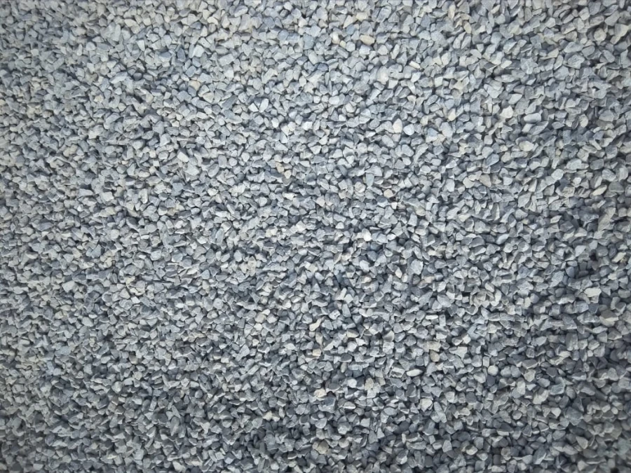 Crushed Stone Aggregate from Mountain Rocks, 4-8 mm Size