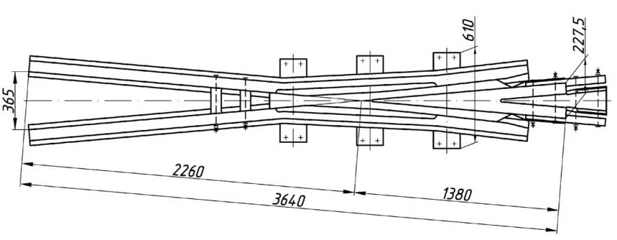 Crosspiece Type P50, Model 1/6, Project SP 458/02