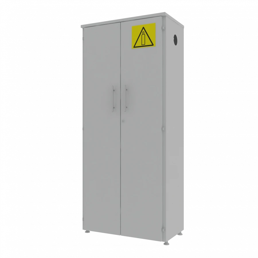 Gas Cylinder Storage Cabinet for 2 x 40L Cylinders, Model SHG 700
