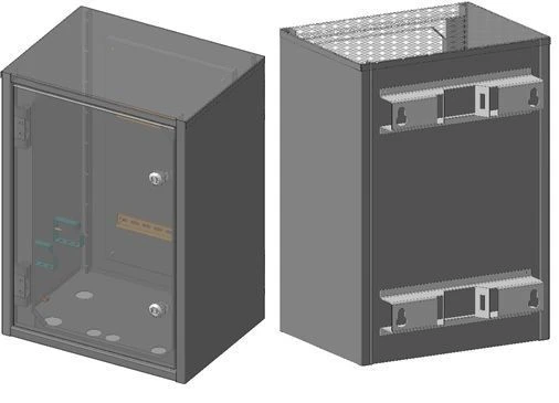 Outdoor Telecommunications Cabinet for Equipment SHU-C-400x600x300-MP