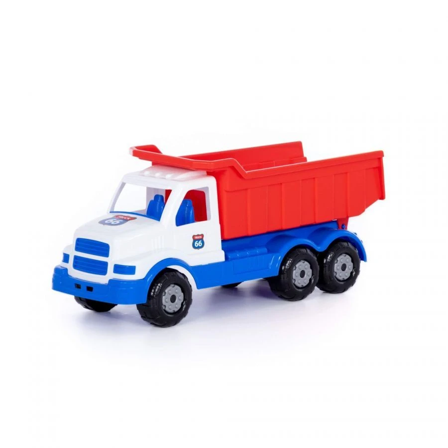 Stalker Dump Truck (White-Blue) Model 90386