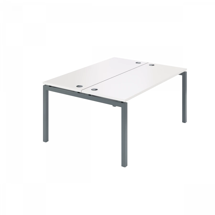 Double Workbench with Metal Frame, Model SMS2-P-14K.120.PR25