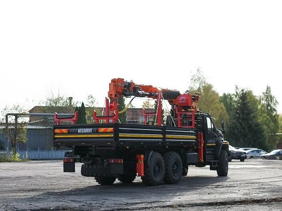 Hydraulic Loader Truck with Crane MKMA based on URAL 4320 U0K07N-U3