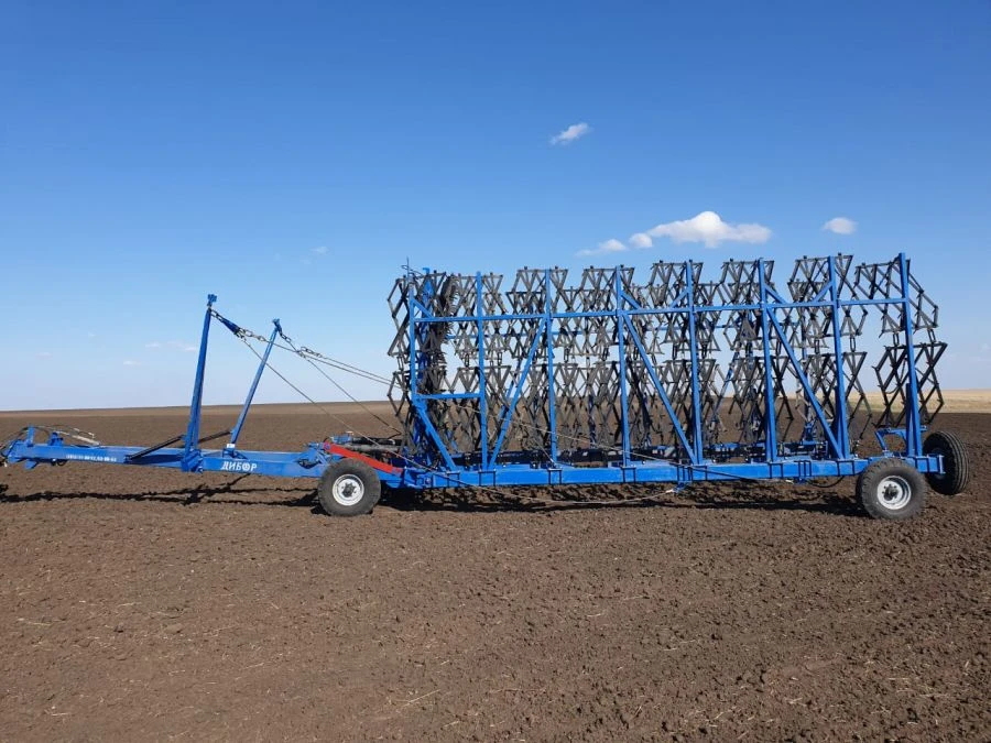 Hydraulic Tiller Hitch SBG-22-2 with BZT Harrows