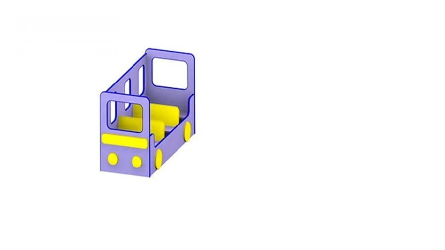 Play Zone Bus - Customizable Design for Kids