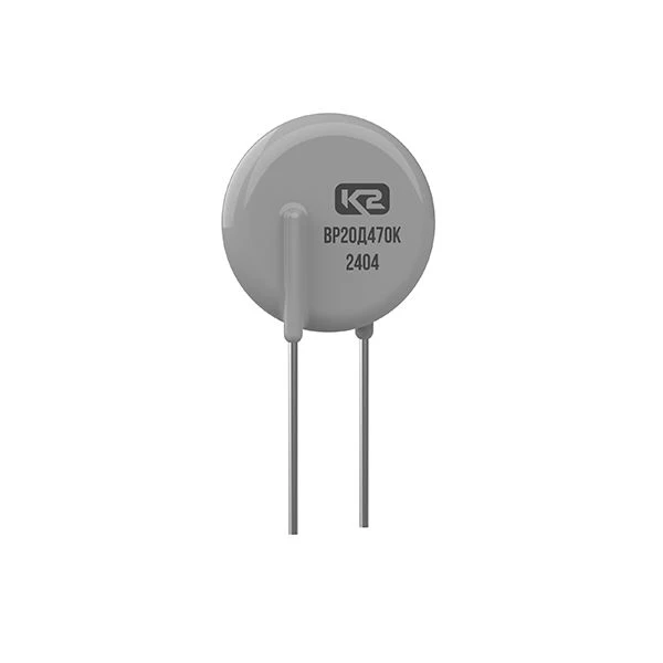Disc Varistor 30V 2.0kA - Model VR20D470K