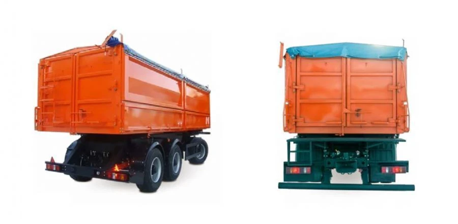 NEFAZ-8560-04 Dump Trailer with Axle Assemblies