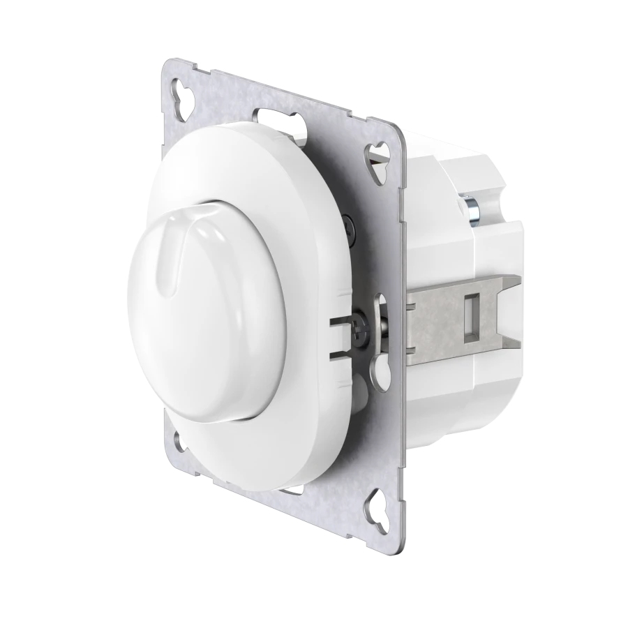 Caduceus Aling Eon Universal LED Dimmer Switch 1-100W, White, Model E6175.0