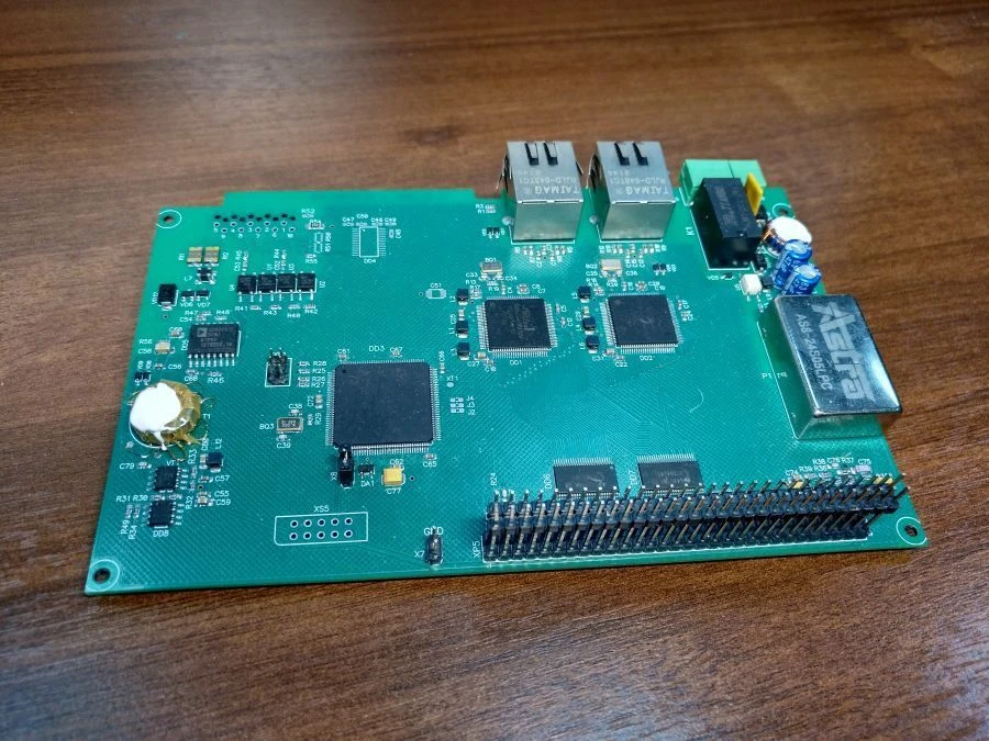 BK-500K Controller Block 2 Plate, Model KGZHT.687244.142