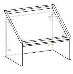 Customizable Podium with Client-Specified Dimensions