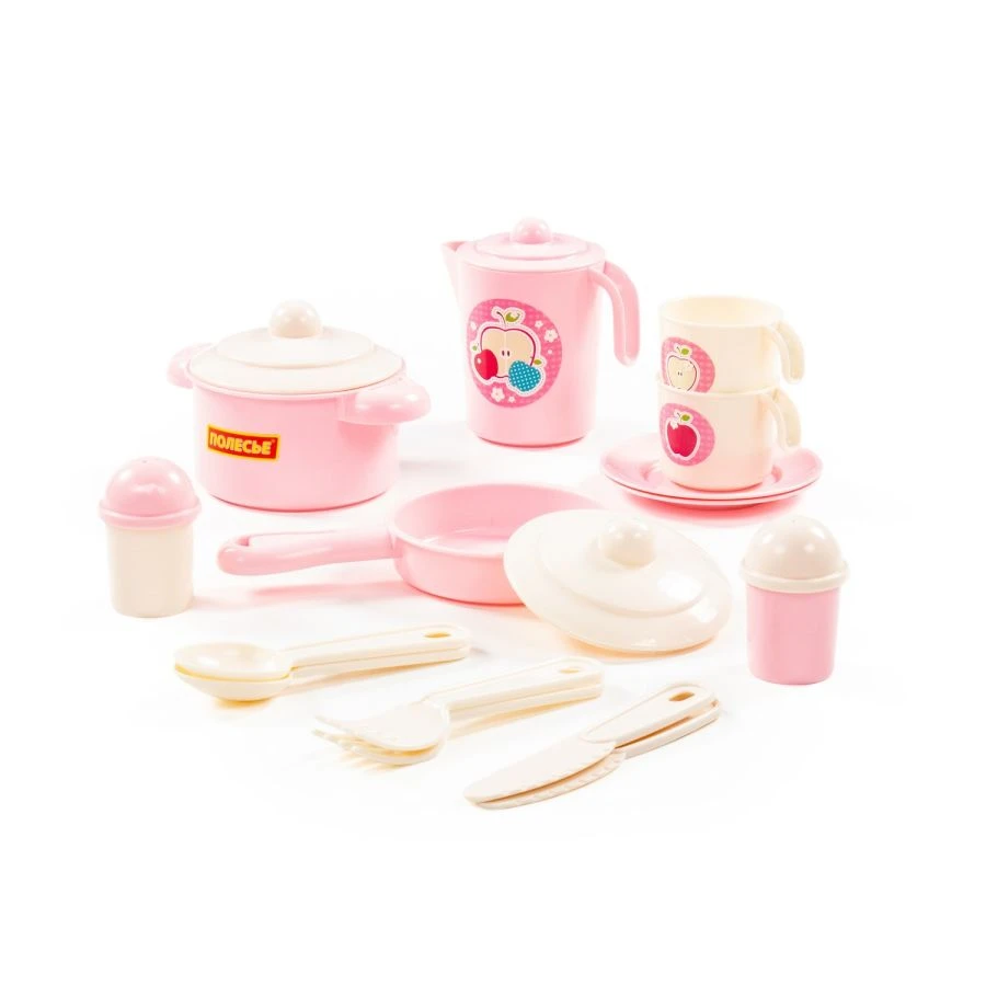 Colorful Children's Dinnerware Set for 2 People with 18 Pieces" V6