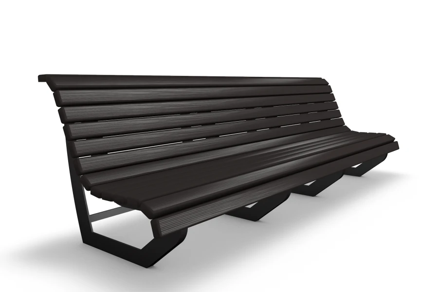 Open Figured Sofa with Metal Frame 3m