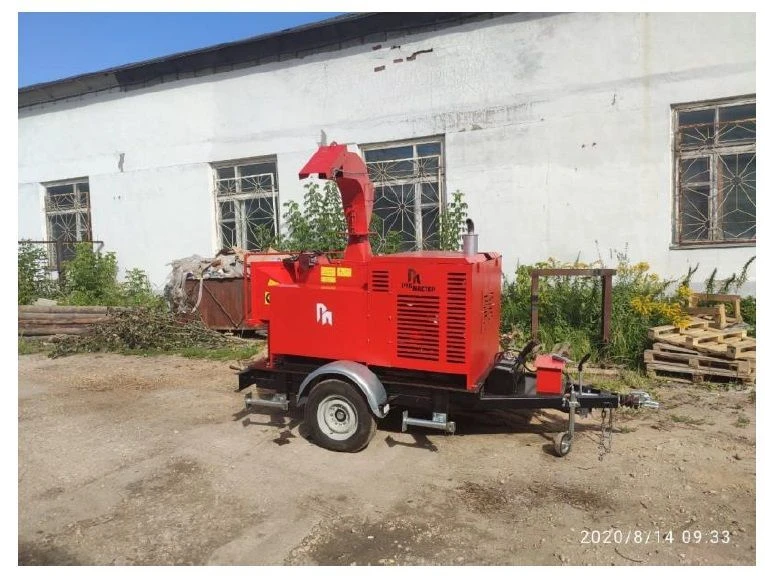 Mobile Wood Chipper Mobi-200D for Efficient Waste Processing