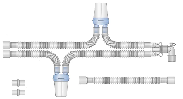 Breathing Apparatus for Anesthesia and Resuscitation Equipment - Variant R