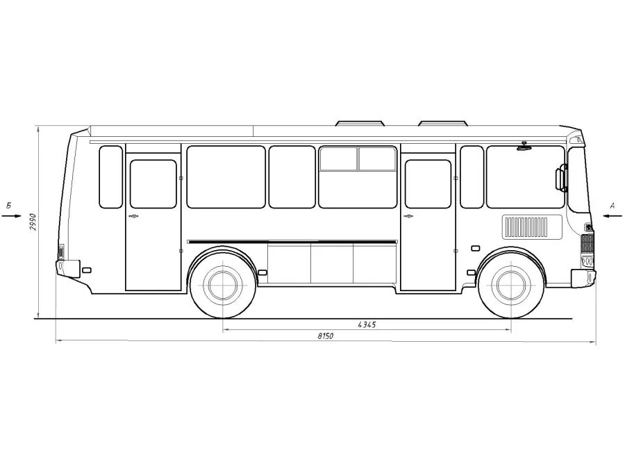 Mobile Social and Domestic Complex VMC30331-30 (Paz-4234 Base Vehicle)