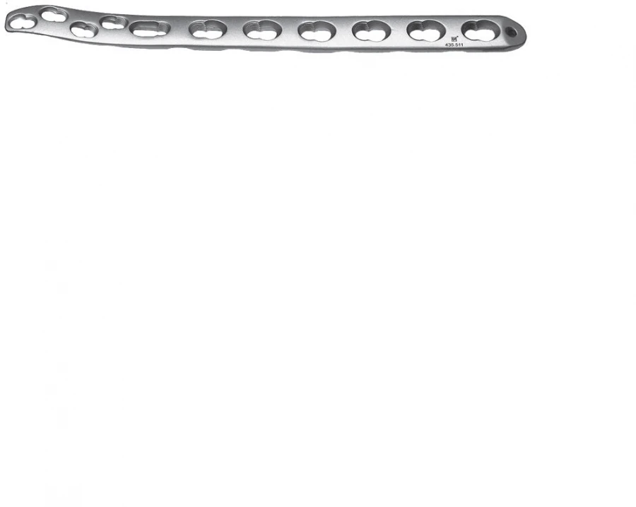 Distal Metaphyseal Plates for Tibia OS 3.5/5.0, Left and Right, Article 437.5XX R/L