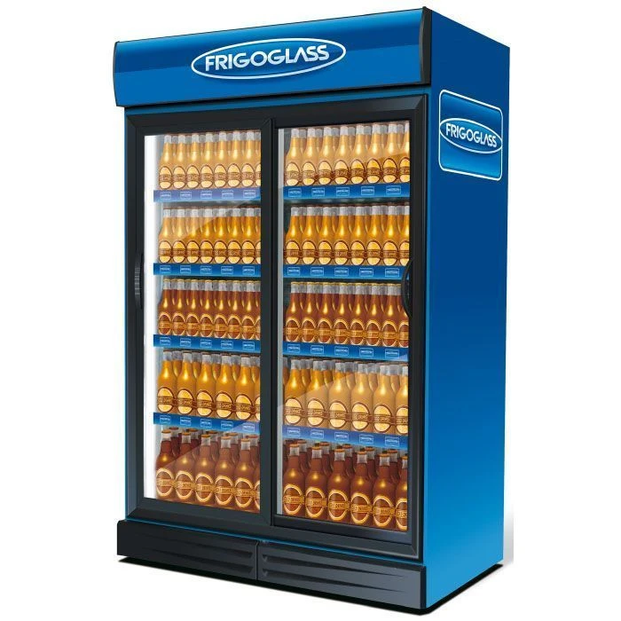 Refrigerated Showcase for Beverages and Food, Model SUPER 1300 HC