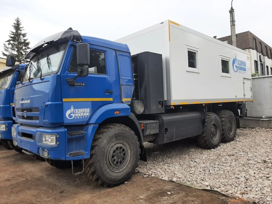 Mobile Workshop on KAMAZ 43118-37 Chassis Model 675610