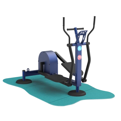 Outdoor Cardio Trainer for All Muscle Groups with Inertial-Free Load Mechanism ATM-7.81