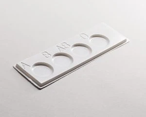 Polymer Immunological Test Plate 4 Wells (Transparent) M-02/2