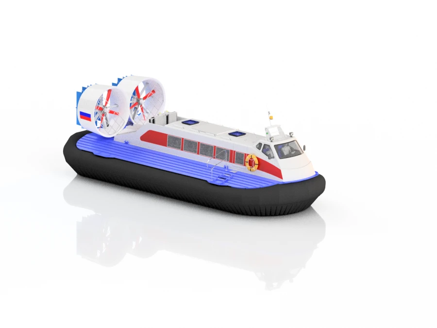 Amphibious Hovercraft Neptune 23 for 23 Passengers