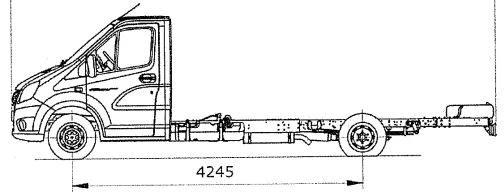 Gazelle NEXT Chassis A21R62 with G31 Diesel Engine N1