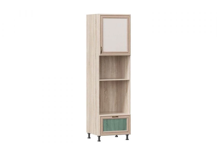 Country LD 245220.000 Oven Cabinet Facade (Light Sonoma/Green Sonoma)