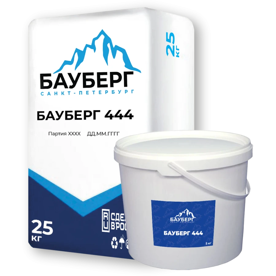 Ultra-Fast Setting Cement Mixture for Instant Leak Sealing BAUBERG 444