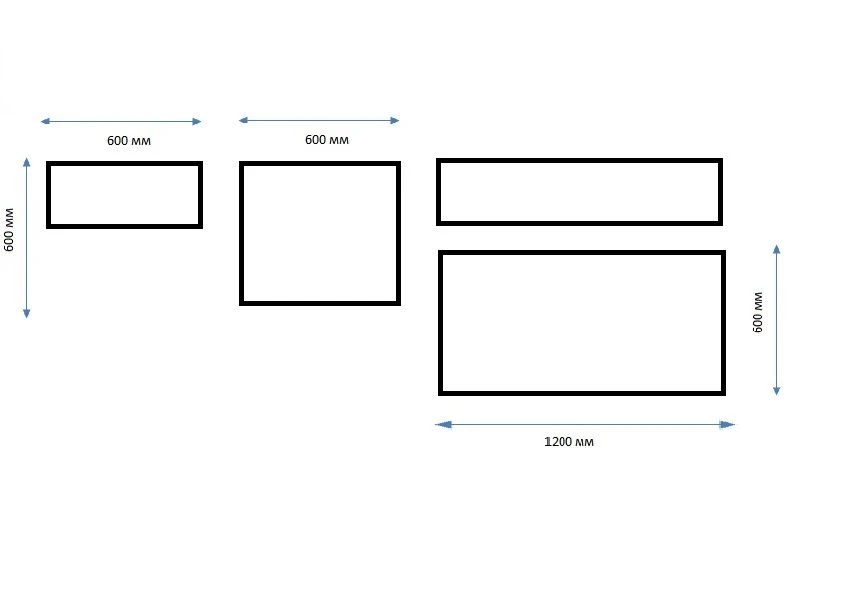 LED Light Fixtures Series LL-DVO / OFFICE 20-82W
