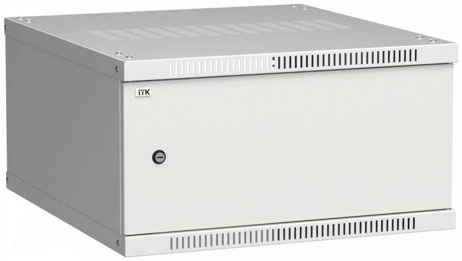 LINEA WE 6U Wall-Mounted Cabinet, Metal Door - LWE3-06U67-MF