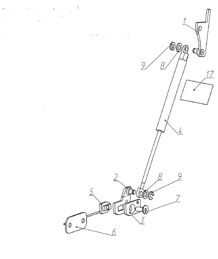 Smooth Tailgate Lowering Device for MITSUBISHI L200 (2016-2019; 2019-)