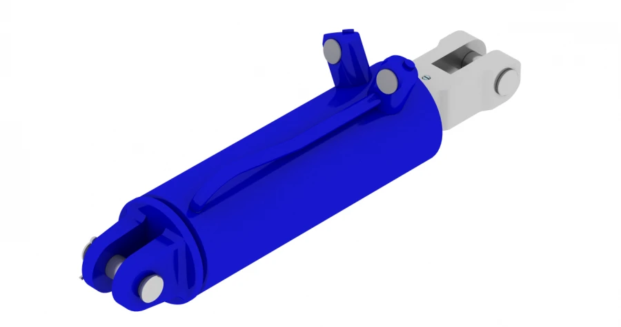 Hydraulic Cylinder 1201.00.00.00 (100x40-200 mm), 16 MPa