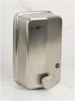 Rectangular INOXevo Soap Dispenser 1000ml Model 03050.RUS