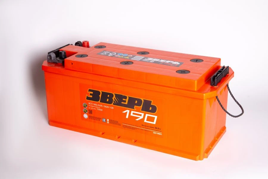 Lead Acid Starter Battery 6СТ-190NC(N), LC(L), LCY(LY), VL