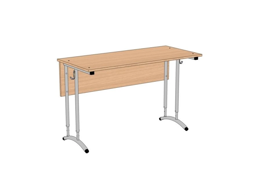Adjustable 2-Seat Student Desk with Round Tube SУ-2.2Р.01.Д