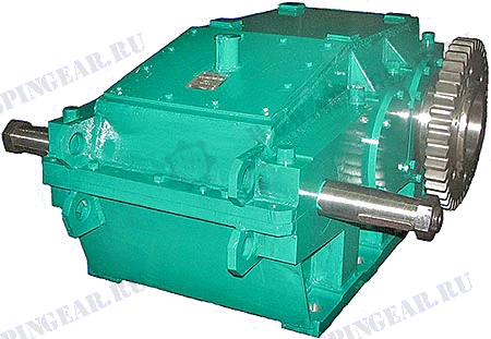 Two-Stage Horizontal Cylindrical Reducer C2-250SPSh